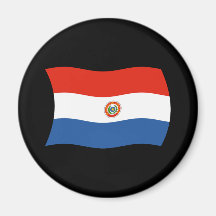 Ímã da bandeira de Paraguai Imas