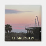 Ímã da foto da lembrança de Charleston Imã