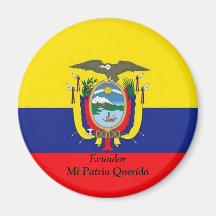 Ímã de Equador MI Patria Querida Imas