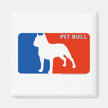 Ímã do cão da liga principal do pitbull ima