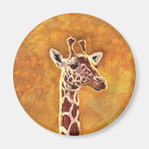 Ímã do girafa dos animais selvagens