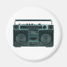 ímã estereofónico retro imãs