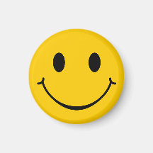 Ímã feliz da cara do smiley imãs de geladeira