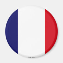Ímã francês da bandeira imãs de refrigerador