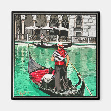 Ímã: Gondolier Ima De Geladeira