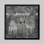 Ímã preto & branco das zebras ímãs