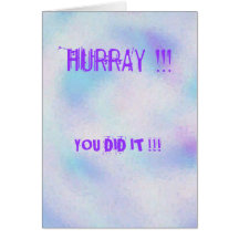 Image3, HURRAY!!! , VOCÊ FÊ-LO!!! Cartao