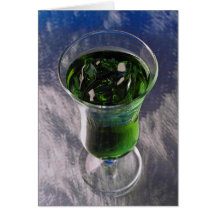 Imagem do creme de menthe cartao
