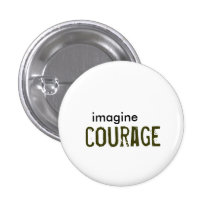 imagine, coragem botons