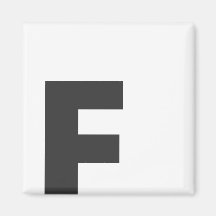 Íman letra “f " ima