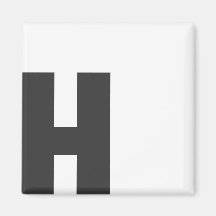 Íman letra “h " imãs de refrigerador