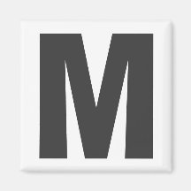 Íman letra “m " ima