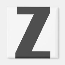 Íman letra “z " imas