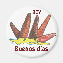 Imán para la nevera- La reunión marron
