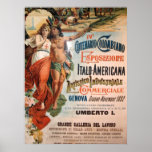 Immagine a Dinamarca Genebra, Italia. 1892 Impressão