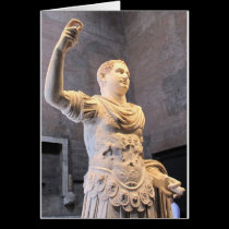 Imperador romano de Titus Flavius Vespasianus- cartões