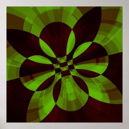 Impressão abstrato do Fractal da tecnologia