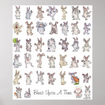 Impressão bonito do poster do berçário da decoraçã