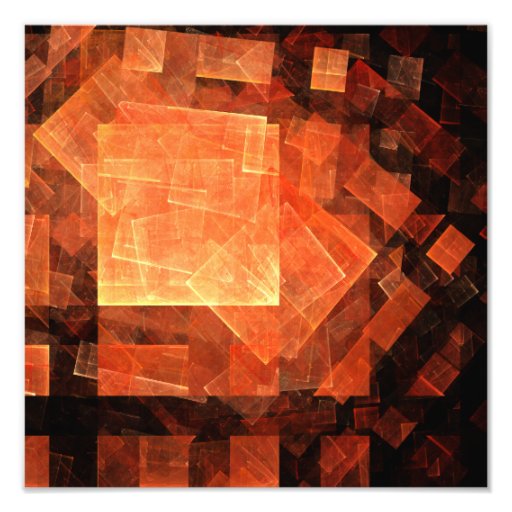 Impressão claro da foto da arte abstracta da janel