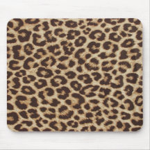 Impressão clássico Mousepad do leopardo