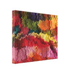 Impressão colorido das canvas do abstrato do tecid impressão de canvas envolvida