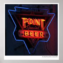 Impressão da cerveja do ponto