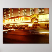 Impressão da costa de Las Vegas Barbary