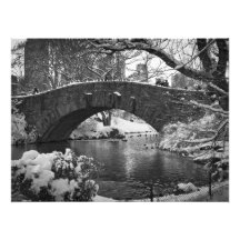 Impressão da foto da ponte de Gapstow