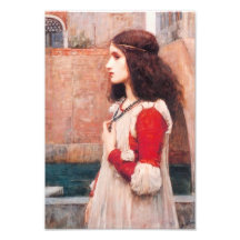 Impressão da foto de Juliet do Waterhouse