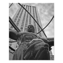 Impressão da foto do atlas