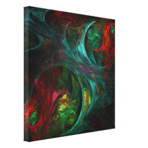 Impressão das canvas da arte abstracta da génese impressão em tela canvas