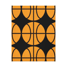 Impressão das canvas do basquetebol do vetor impressão em tela canvas