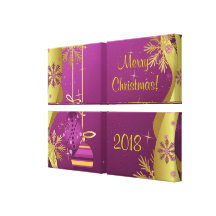 Impressão das canvas do Feliz Natal Impressão De Canvas Envolvida