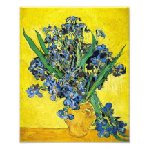 Impressão das íris de Van Gogh Impressão De Foto