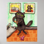 Impressão de jogo do poster da arte dos amigos do 