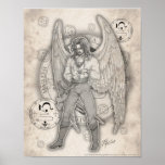 Impressão de Jophiel do arcanjo