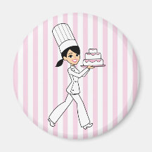 Impressão do cozinheiro chefe da menina imas
