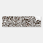 Impressão do leopardo de neve adesivos