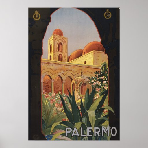 Impressão do poster da arte da entrada do vintage 