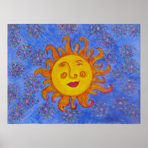Impressão do poster - solstício celestial