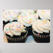 Impressão dos cupcakes