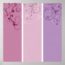 Impressão floral das canvas