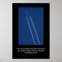 Impressão inspirador do avião de passageiros II do