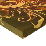 Impressão outonal das canvas dos redemoinhos e das impressão de canvas envolvida