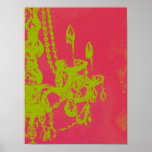 Impressão/poster do ~ do encanto do candelabro