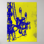 Impressão/poster do ~ do encanto do candelabro