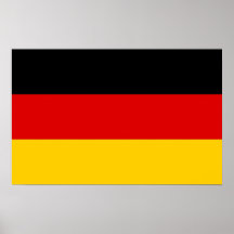 Impressão quadro com a bandeira de Alemanha