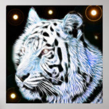 Impressão selvagem do poster do espírito de Tiger*