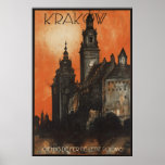 Impressões retros do anúncio do poster das viagens