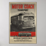 Impressões retros do anúncio do poster das viagens